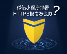小程序开发填坑《十三》微信小程序部署HTTPS报错怎么办