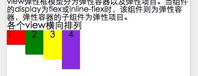 微信小程序控件学习:视图《上》的flex布�