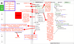 微信小程序基础《二》新建项目文件详细图解，最简单Demo设计 ... ...