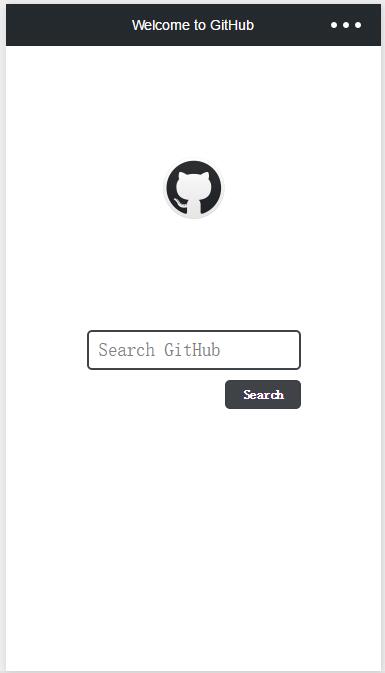 githubAPI搜索库及用户练习