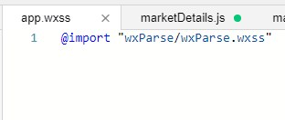 微信小程序通过wxParse.js，嵌入HTML代码(图2)